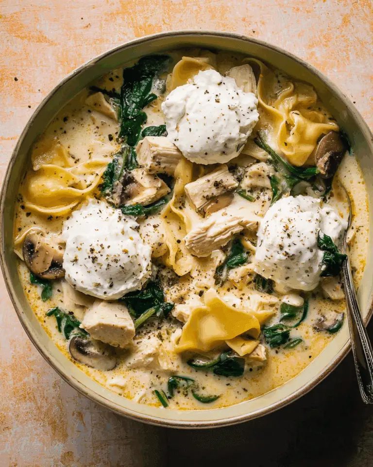 White Lasagna Soup Recipe