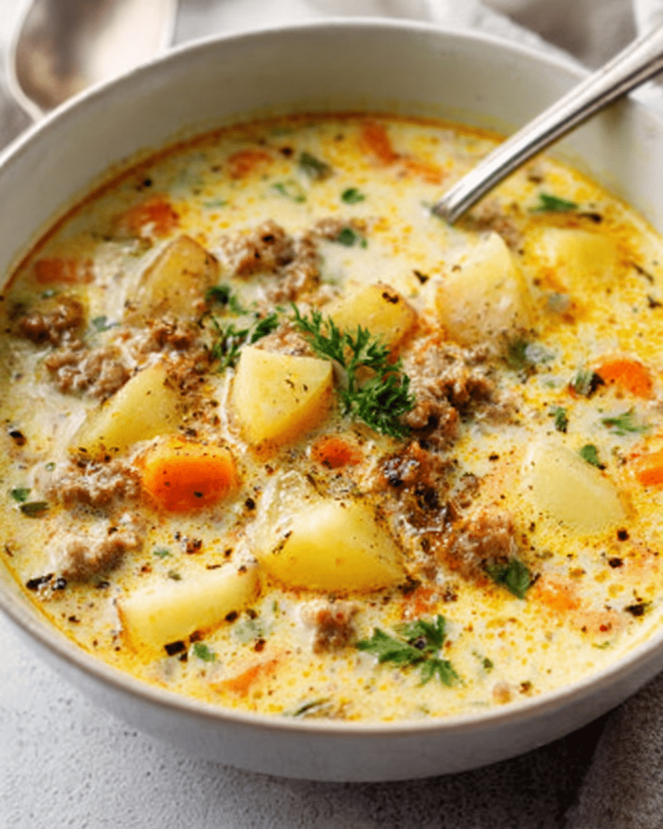 Cozy Italian Sausage and Potato Soup Recipe