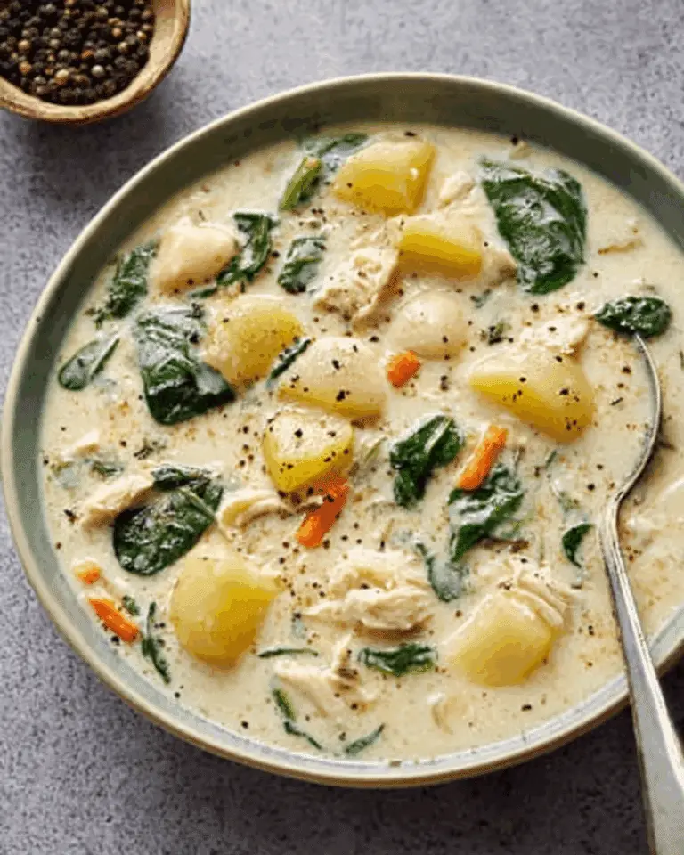 Slow Cooker Chicken Gnocchi Soup Recipe