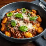 Cheesy Bolognese Gnocchi Bake Recipe