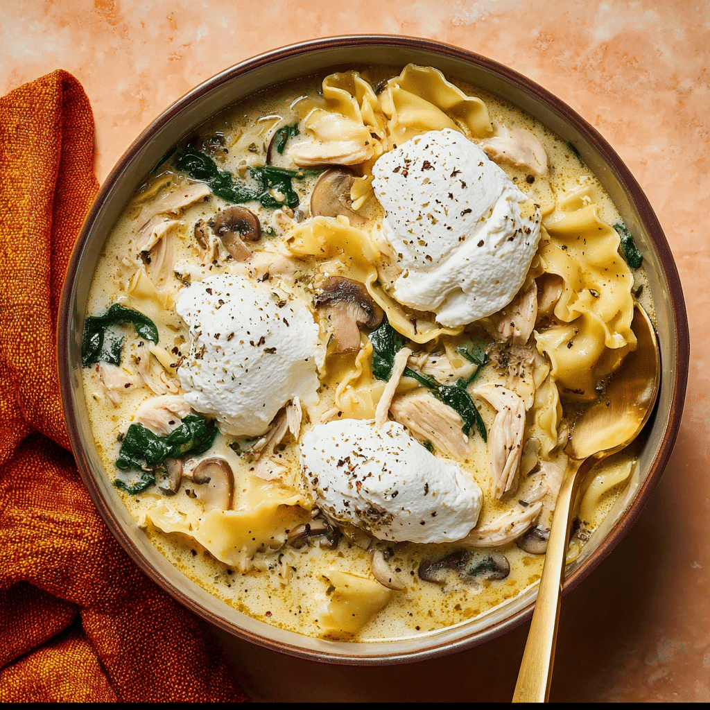 White Lasagna Soup Recipe - Recipe Image