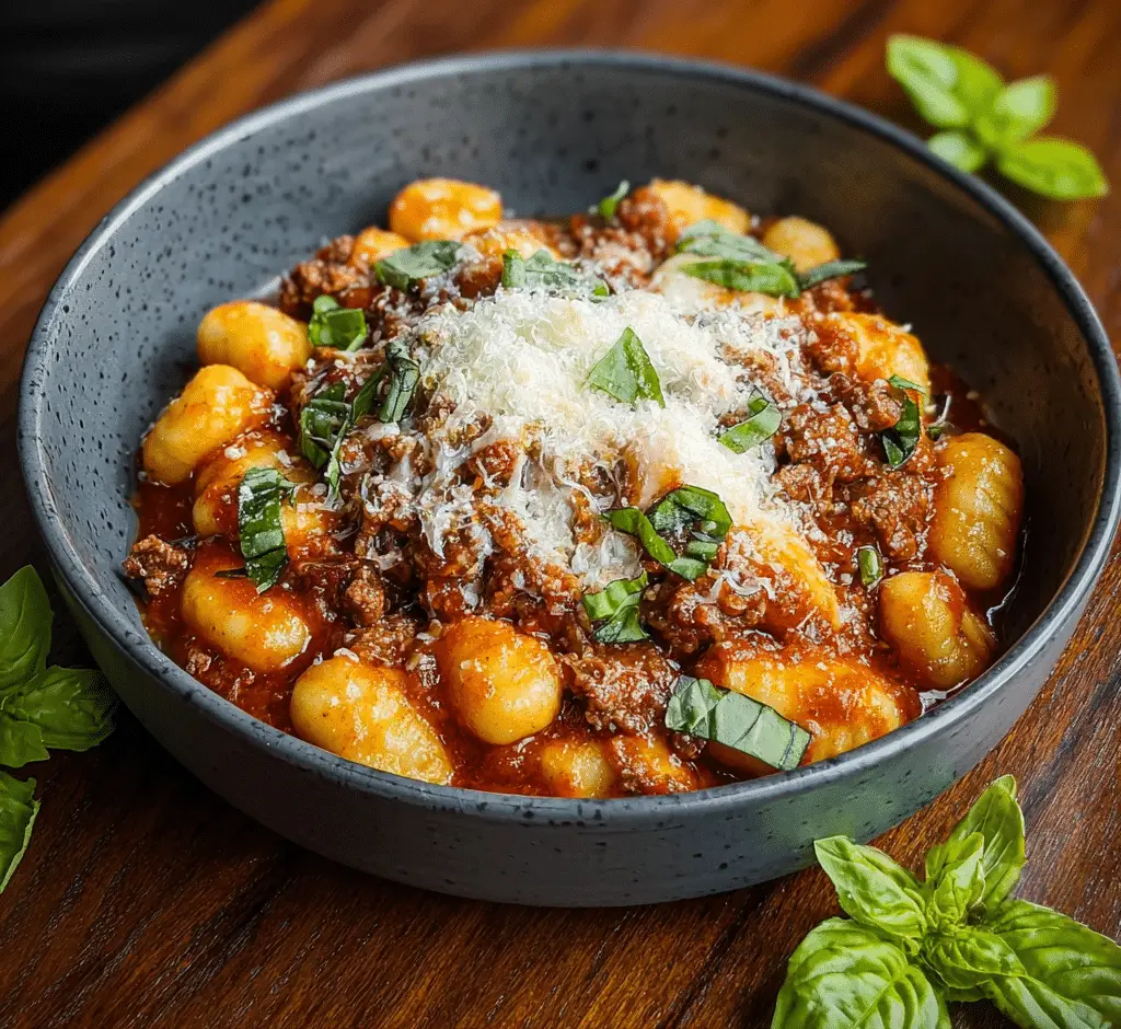 Cheesy Bolognese Gnocchi Bake Recipe 5 Cheesy Bolognese Gnocchi Bake Recipe
