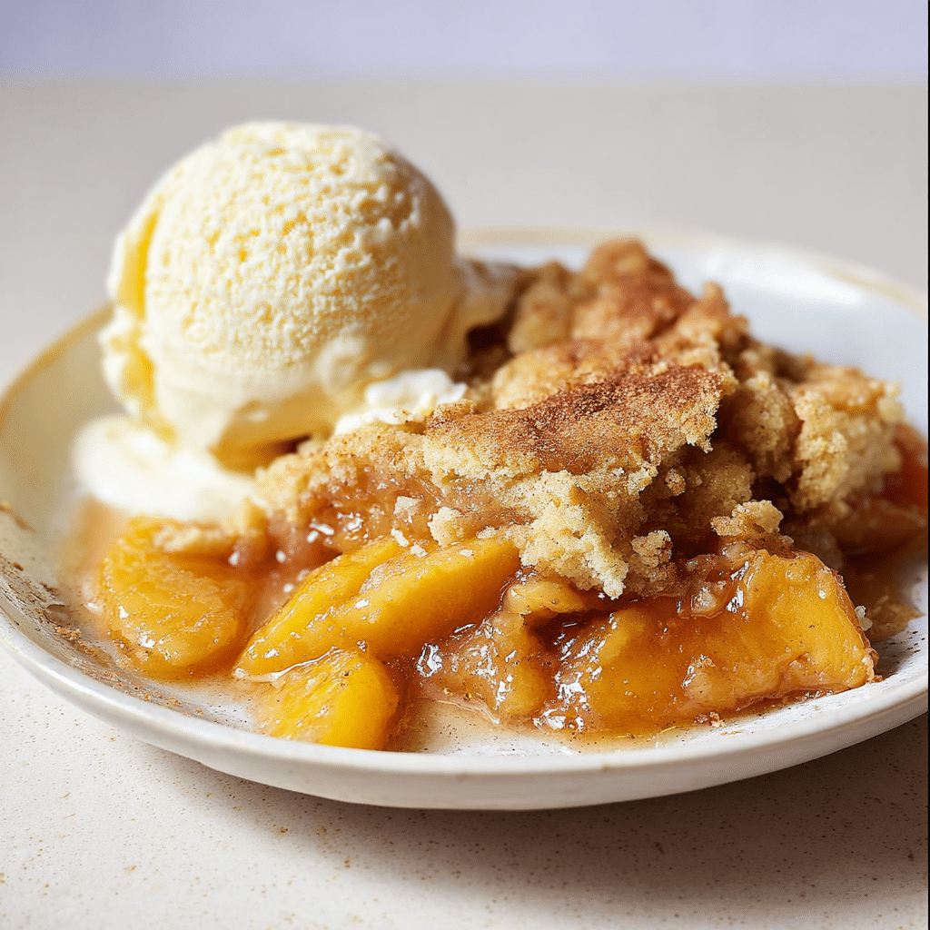 The Best Peach Cobbler Recipe Ever Recipe - Recipe Image