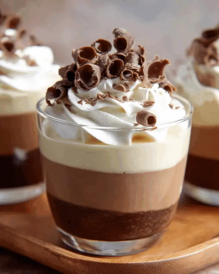 Coffee Panna Cotta Cups (Layered) Recipe