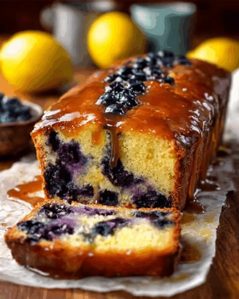 Zesty Lemon Blueberry Loaf Recipe