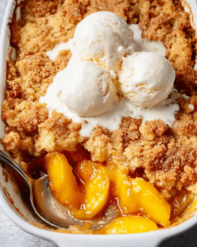 The Best Peach Cobbler Recipe Ever Recipe