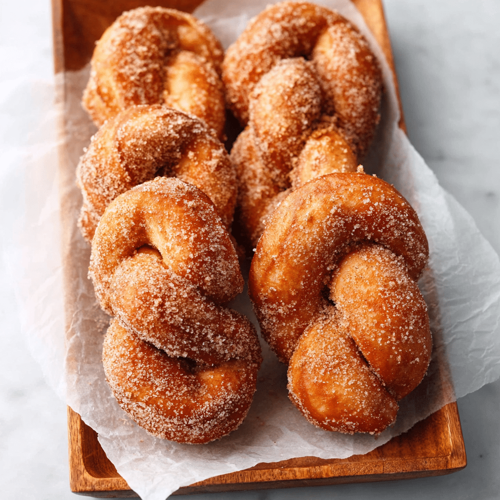 Soft and Fluffy Donut Twists Recipe - Recipe Image