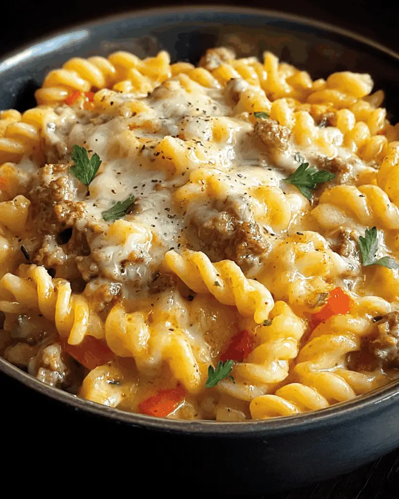 The Best Crockpot Garlic Parmesan Chicken Pasta Recipe