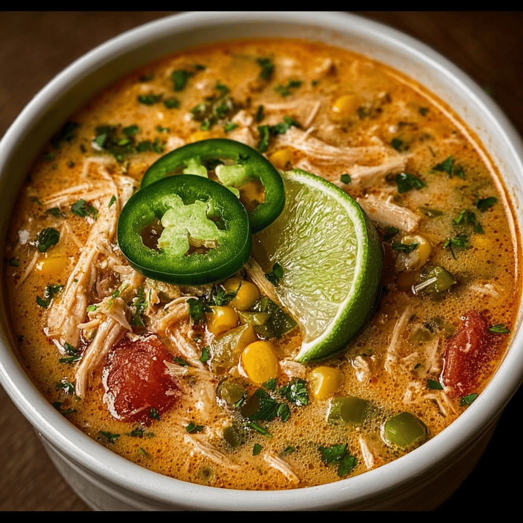Cajun White Chicken Chili Recipe - Recipe Image