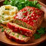 Cracker Barrel Meatloaf Recipe Copycat + Video Recipe