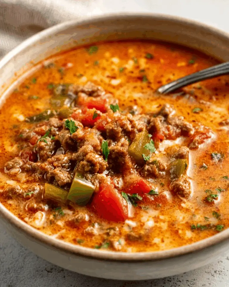 Stuffed Pepper Soup Recipe (Culver's Copycat) Recipe