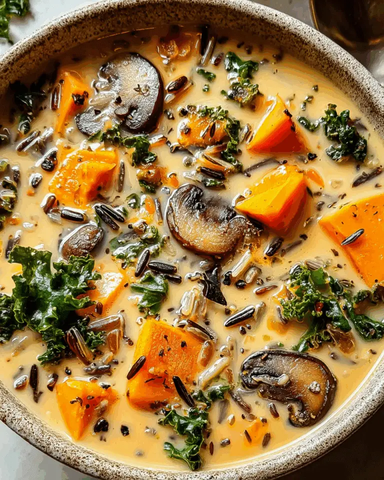 cozy autumn wild rice soup Recipe