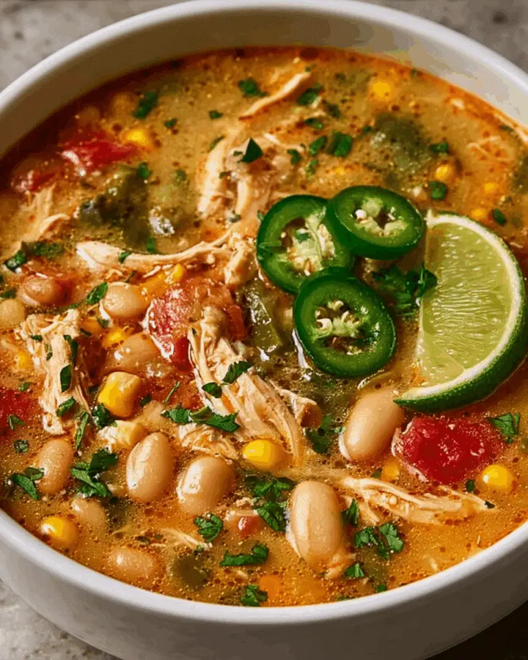 Cajun White Chicken Chili Recipe