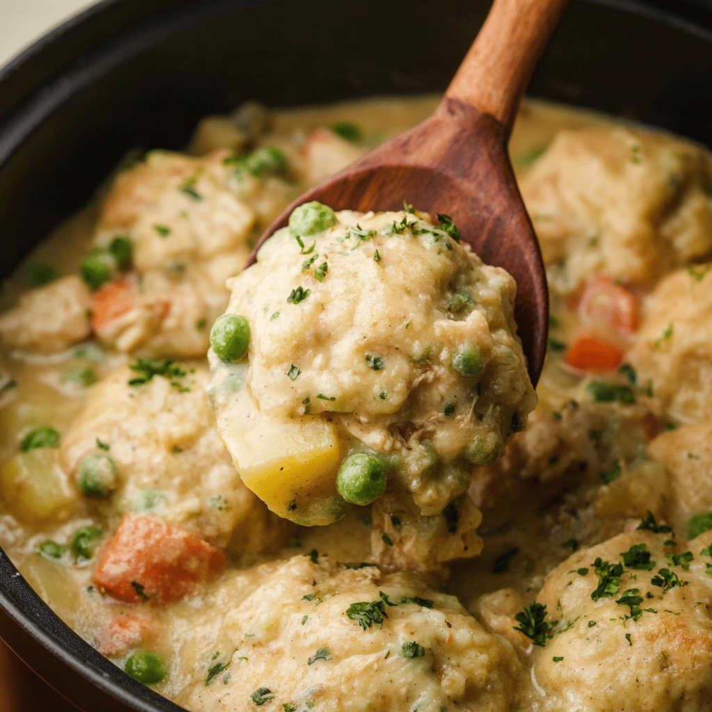 Easy Chicken and Dumplings Recipe - Recipe Image