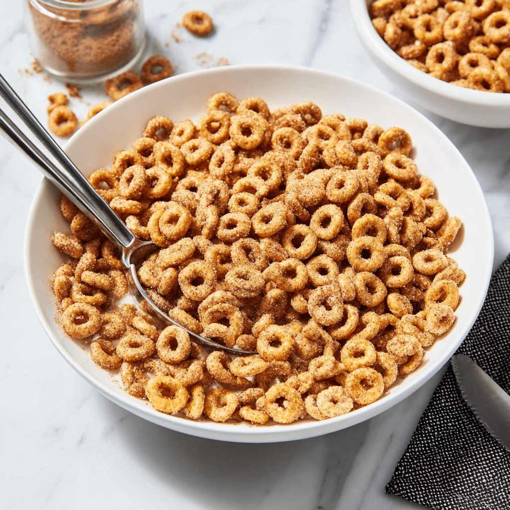 Mini Donut Hot Buttered Cheerios Recipe 5 Mini Donut Hot Buttered Cheerios Recipe - Recipe Image