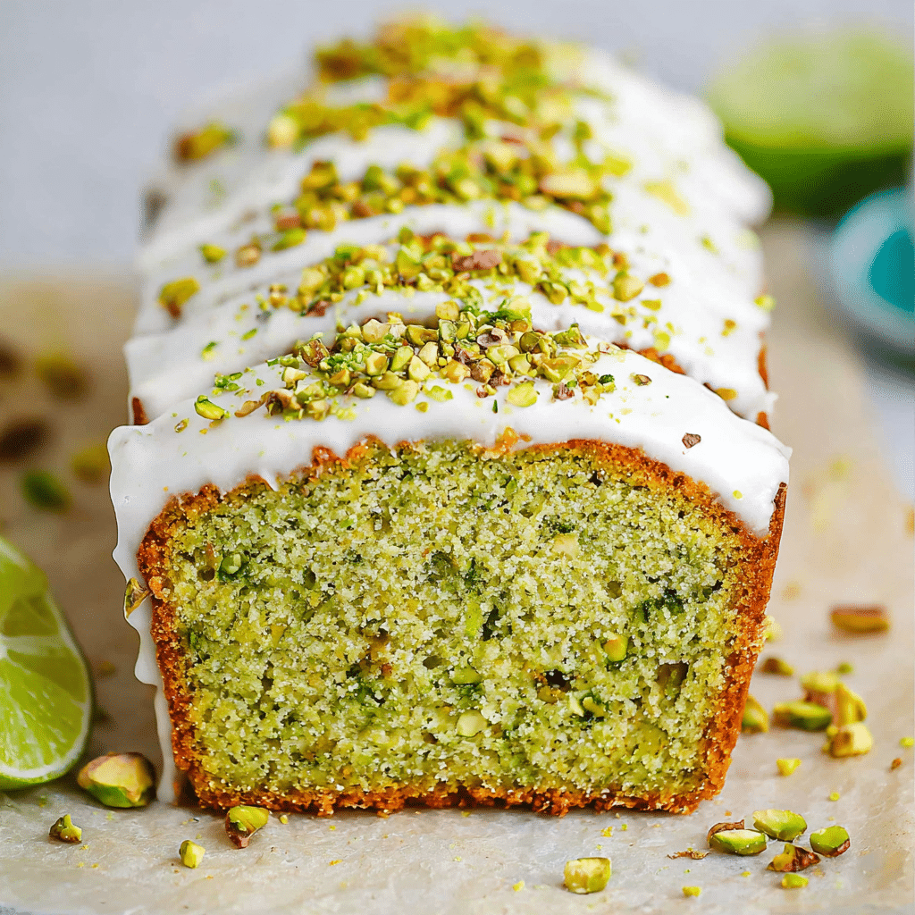 Heavenly Pistachio Mascarpone Loaf Recipe - Recipe Image