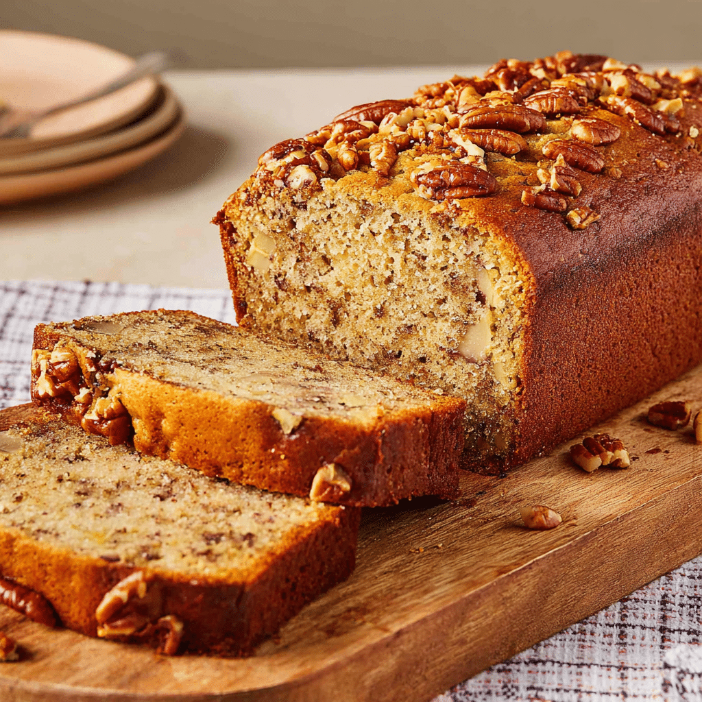 Banana Nut Bread Recipe - Recipe Image