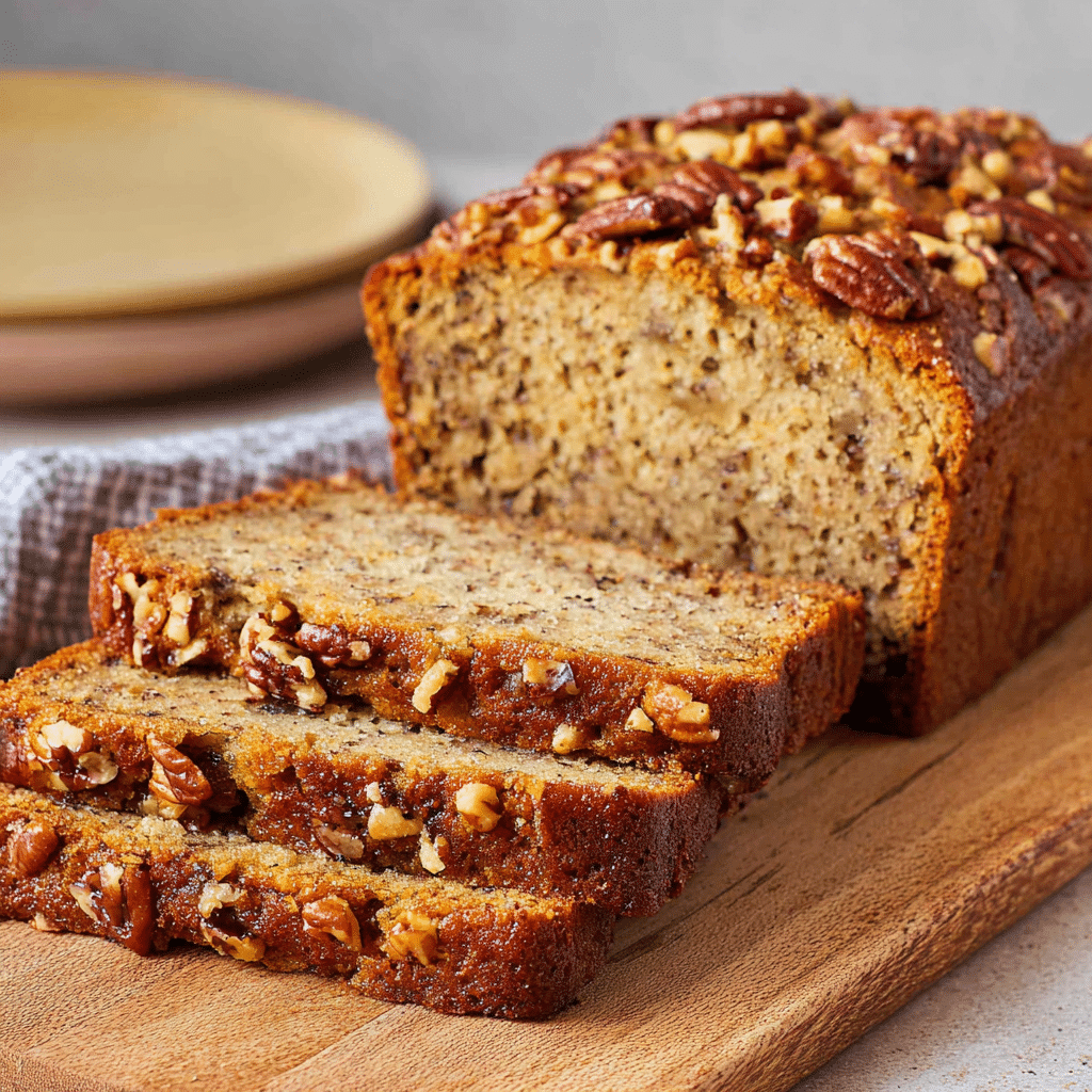Banana Nut Bread Recipe - Recipe Image