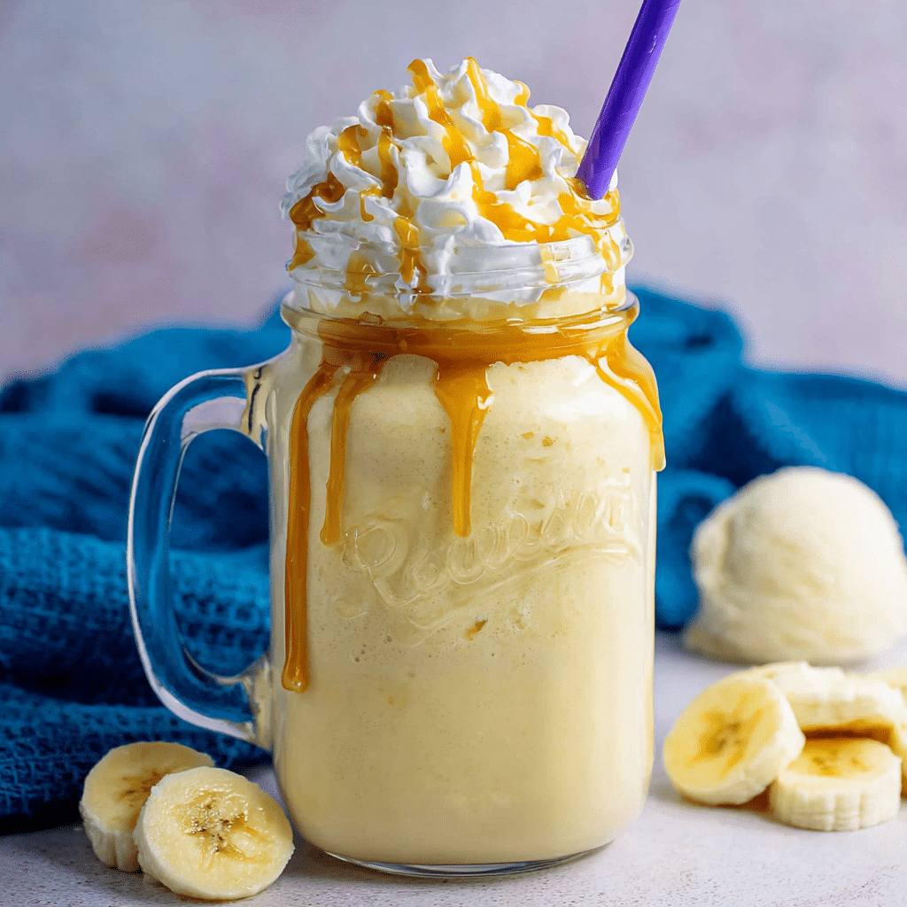 Quick Banana Milkshake (Ice Cream Free) Recipe - Recipe Image