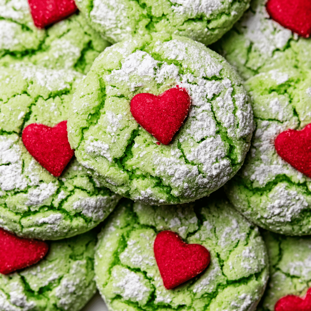 The Grinch Cookies Recipe - Recipe Image