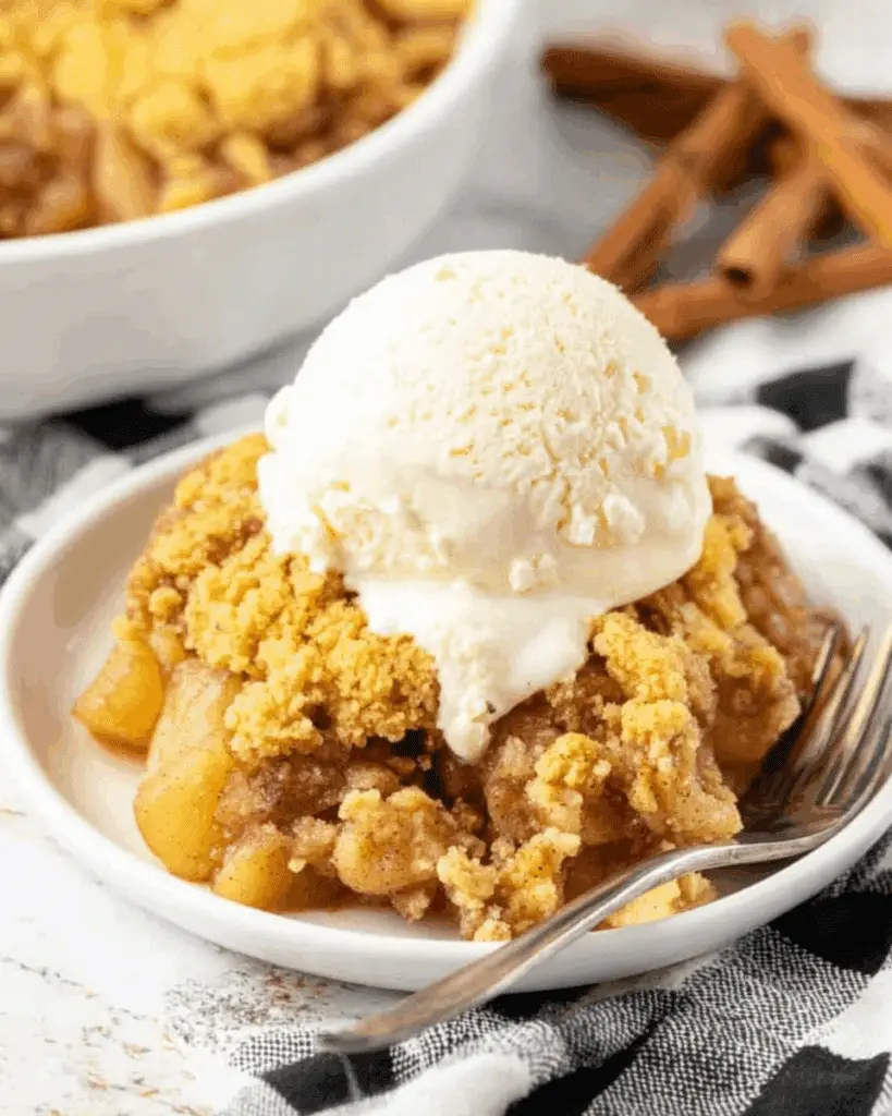 Caramel Apple Dump Cake Recipe