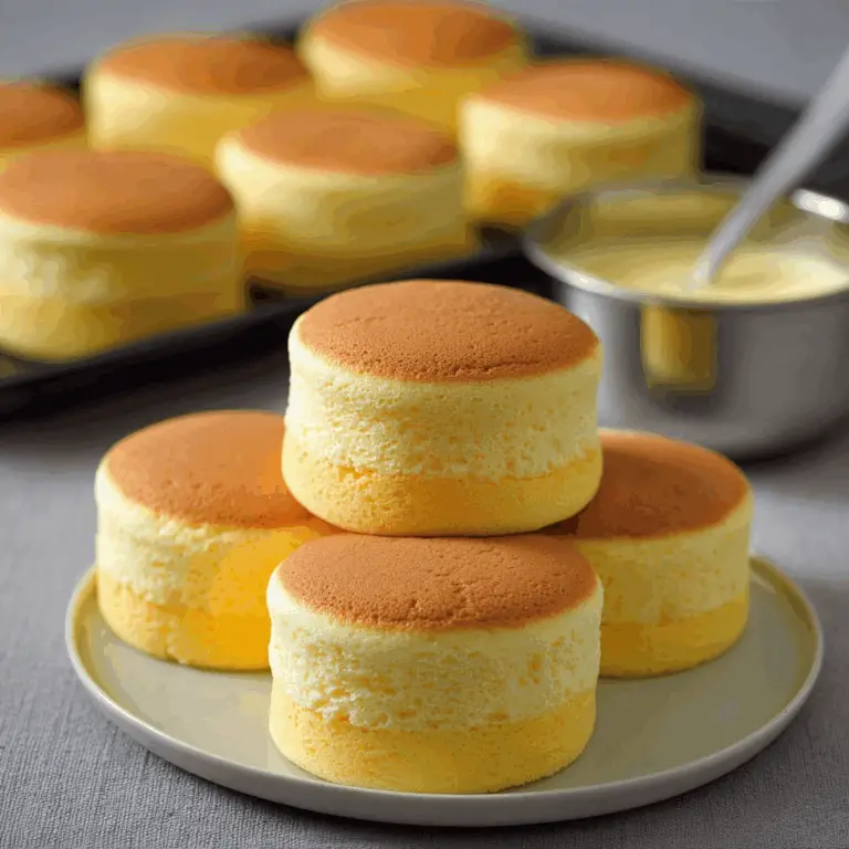 Soft Mini Souffle Cheesecake Recipe