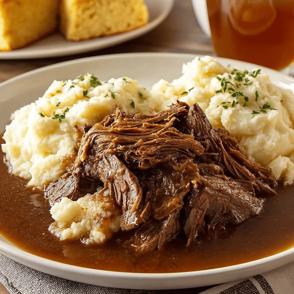 slow cooker beef manhattan Recipe - Recipe Image