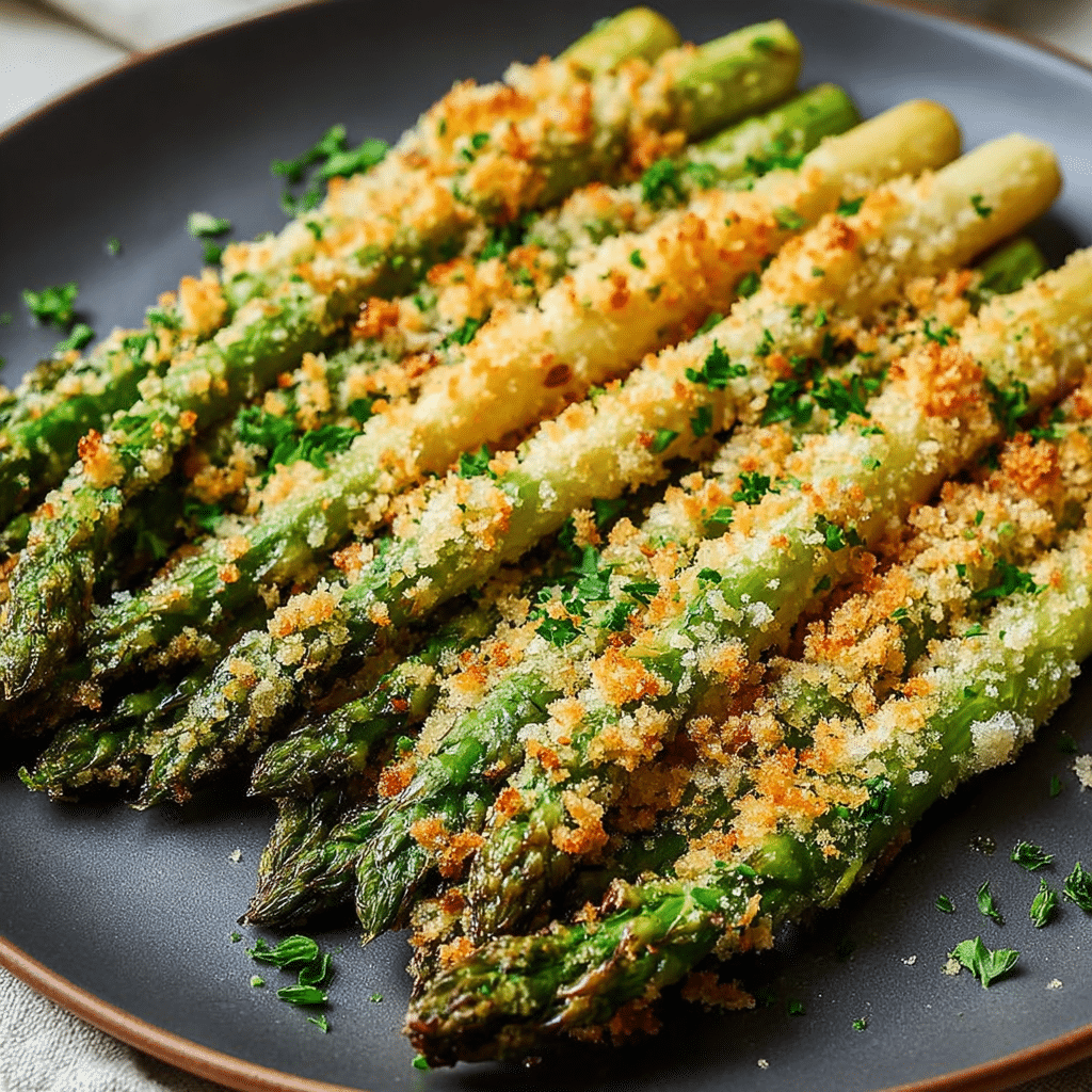 Crispy Parmesan Asparagus Sticks Recipe - Recipe Image