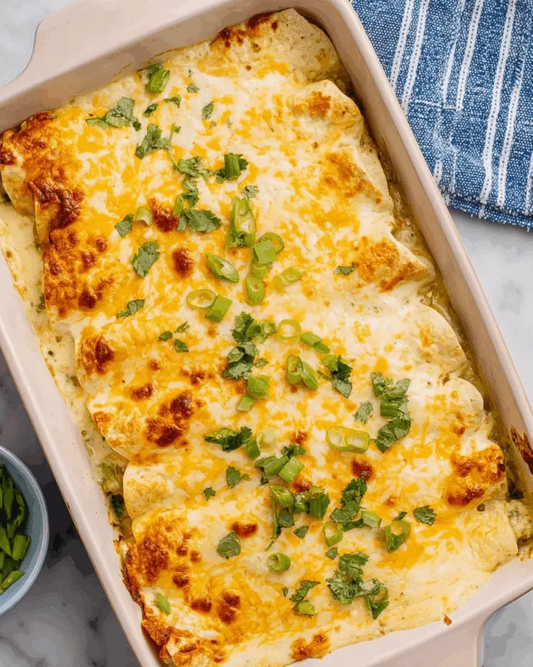Salsa Verde Chicken Enchiladas Recipe