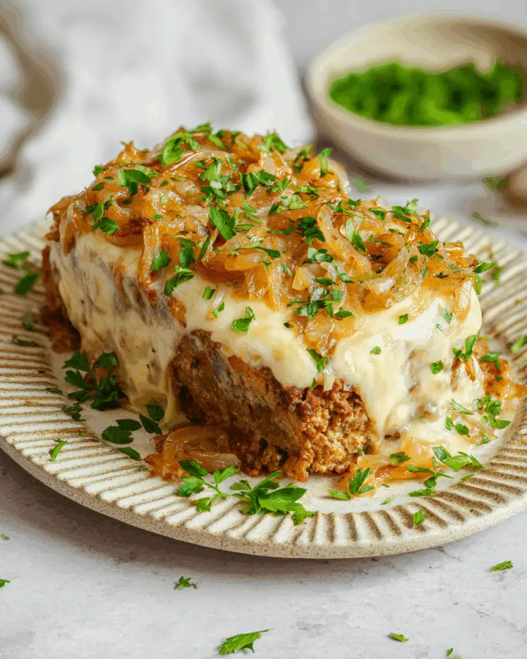 French Onion Meatloaf Recipe