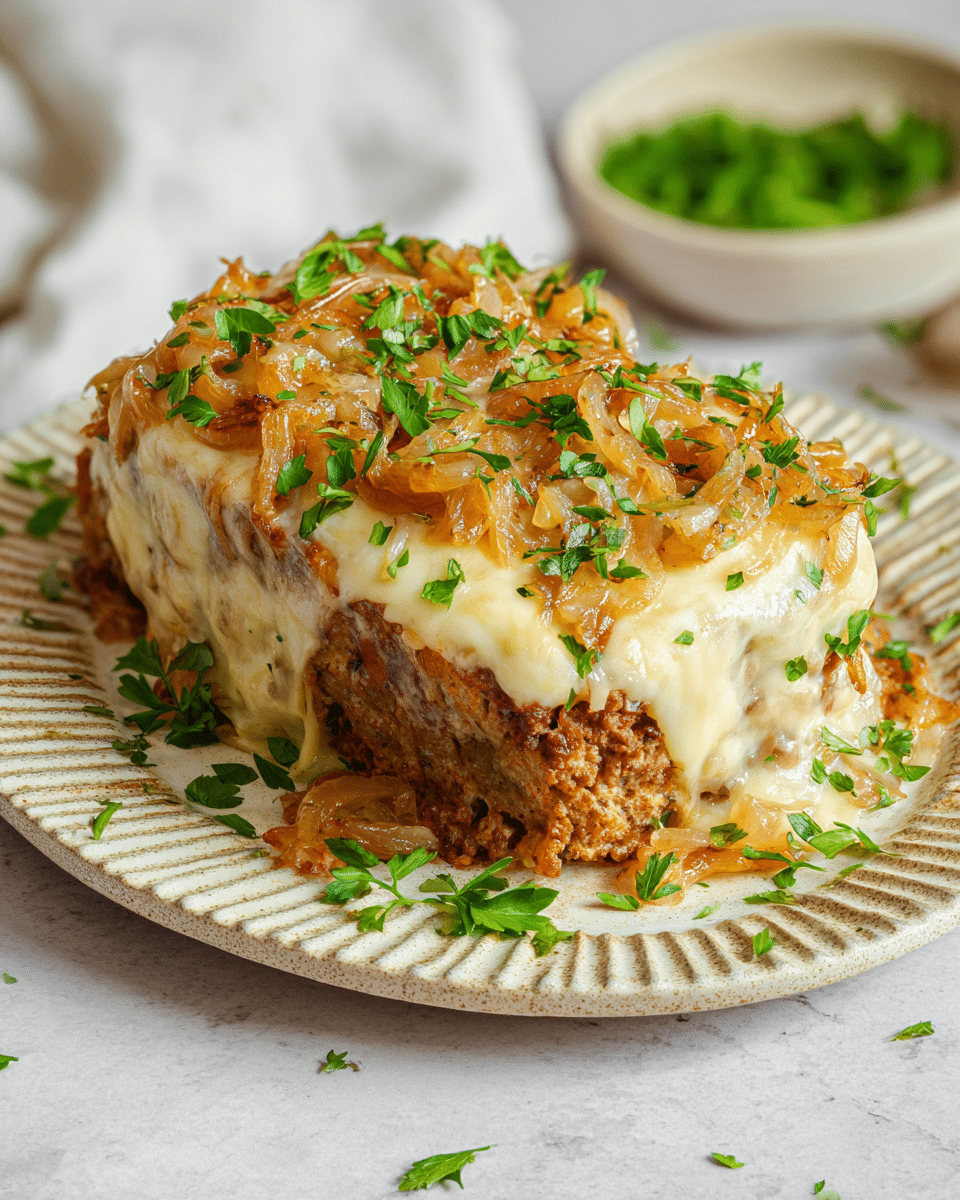 French Onion Meatloaf Recipe