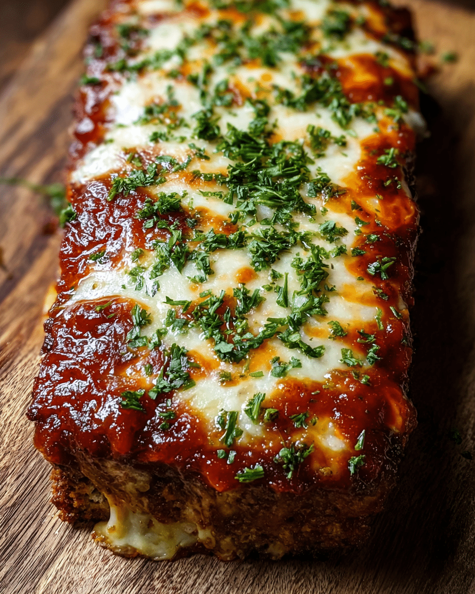 Melt-in-Your-Mouth Garlic Parmesan Chicken Meatloaf Recipe