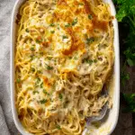 Cheesy Chicken Spaghetti Casserole Recipe