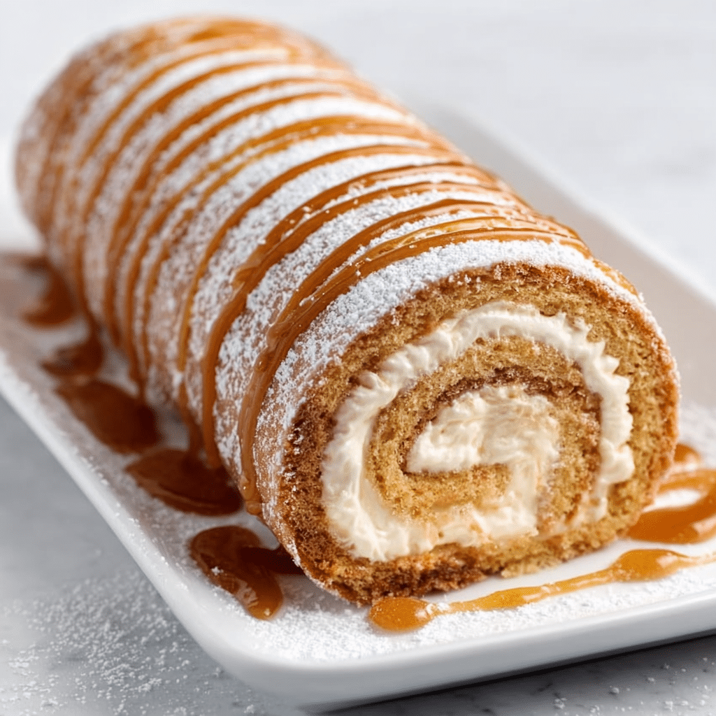 BANANA CAKE ROLL: Recipe - Recipe Image