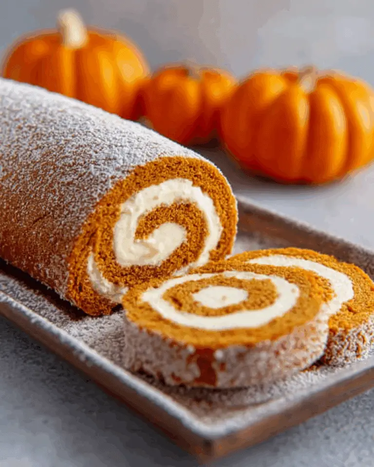 Pumpkin Roll Cake Recipe