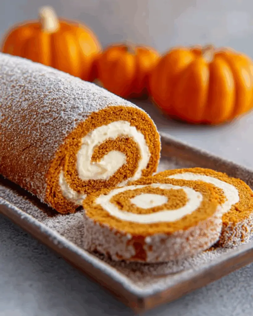 Pumpkin Roll Cake Recipe