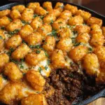 Sloppy Joe Tater Tot Casserole for Dinner Recipe