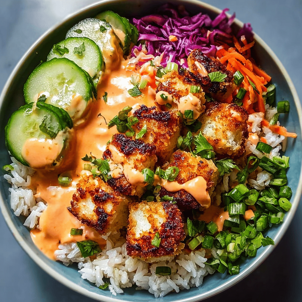 Bang Bang Chicken Bowl: Your New Favorite Quick Meal Recipe - Recipe Image