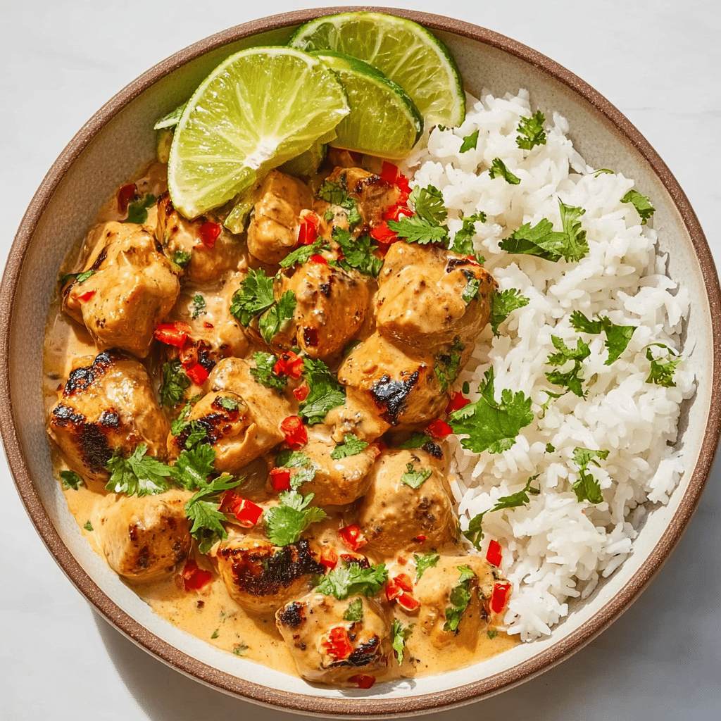 Thai Peanut Chicken Recipe - Recipe Image