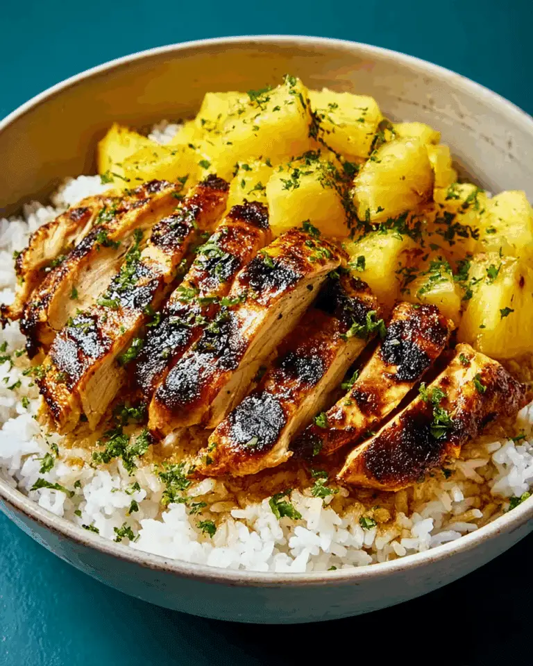 Pineapple Chicken and Rice Recipe