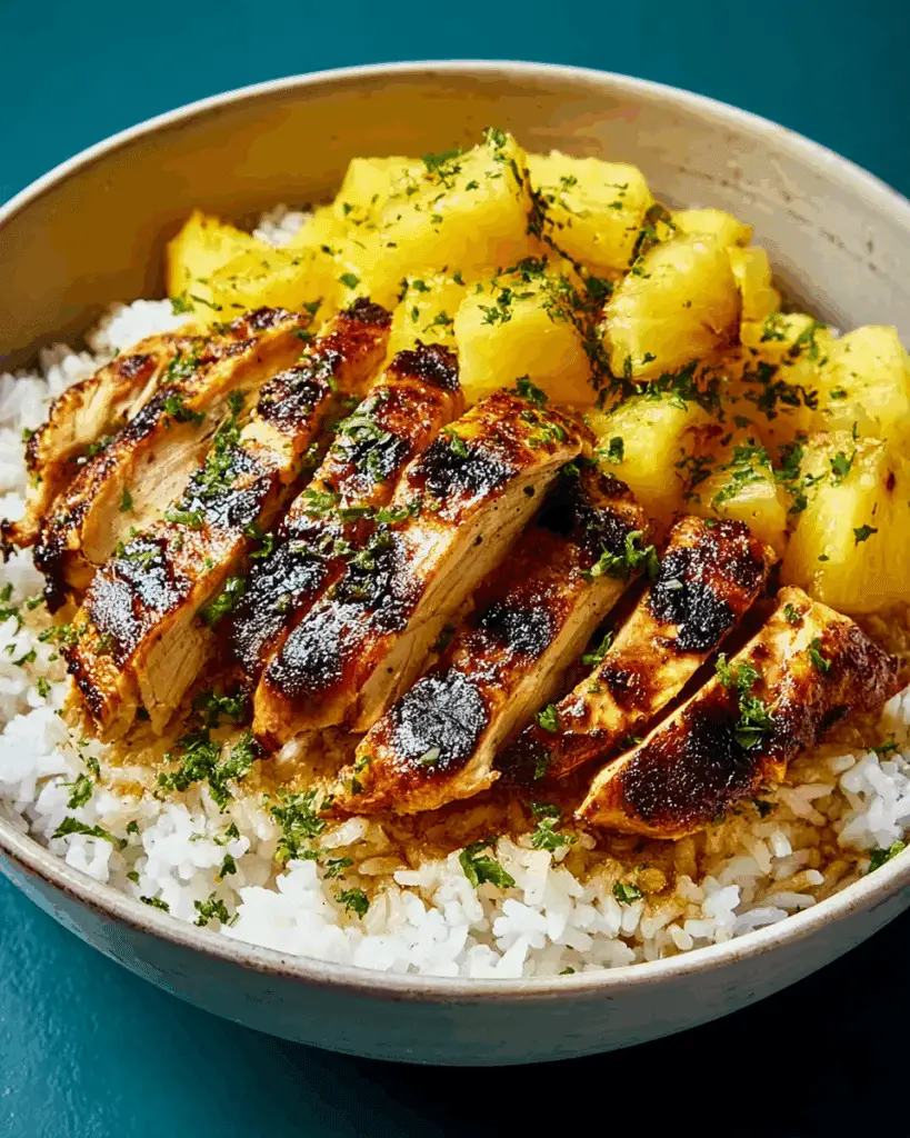 Pineapple Chicken and Rice Recipe