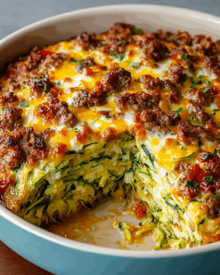 Zucchini Pizza Casserole Recipe