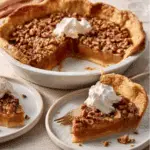 Sweet Potato Pie with Pecan Praline Crunch Recipe