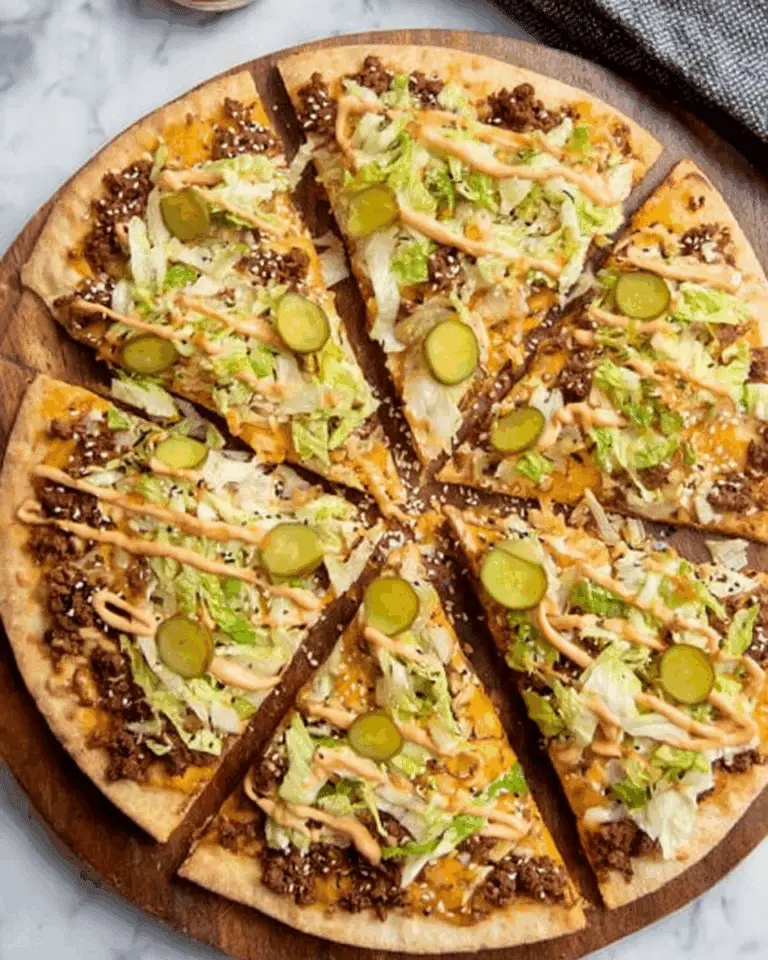 Big Mac Pizza Recipe