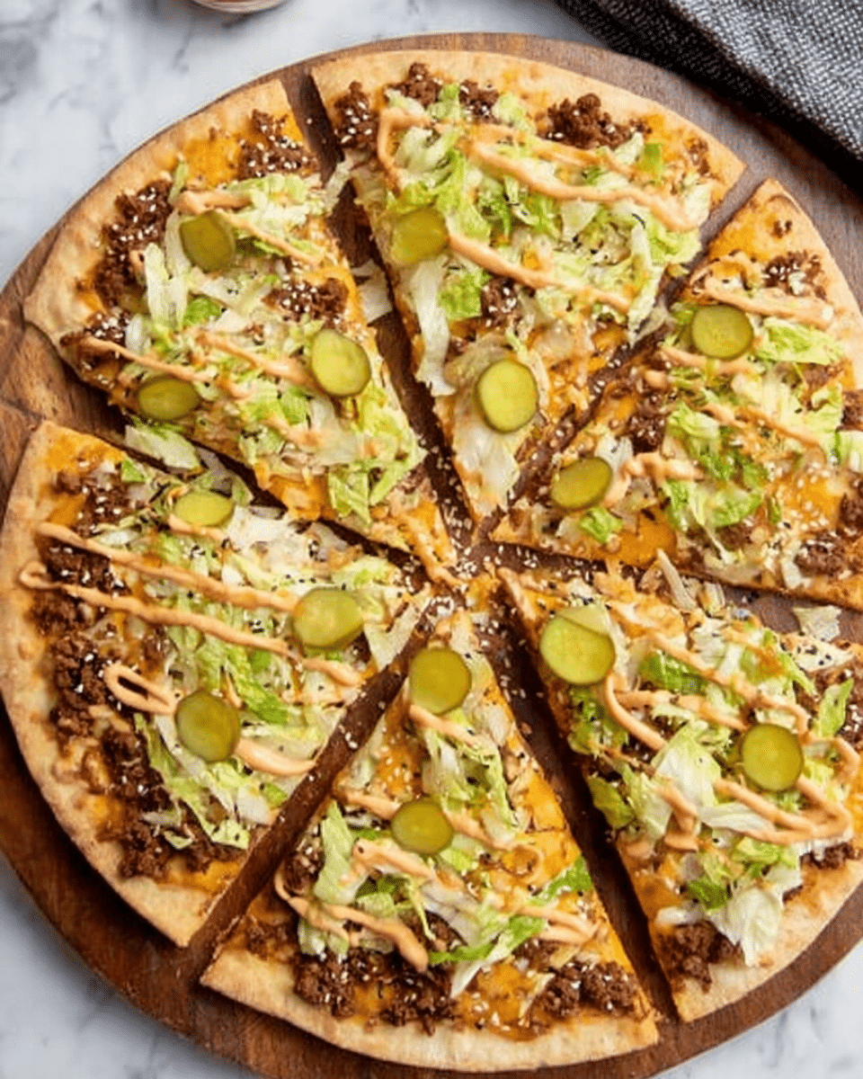 Big Mac Pizza Recipe