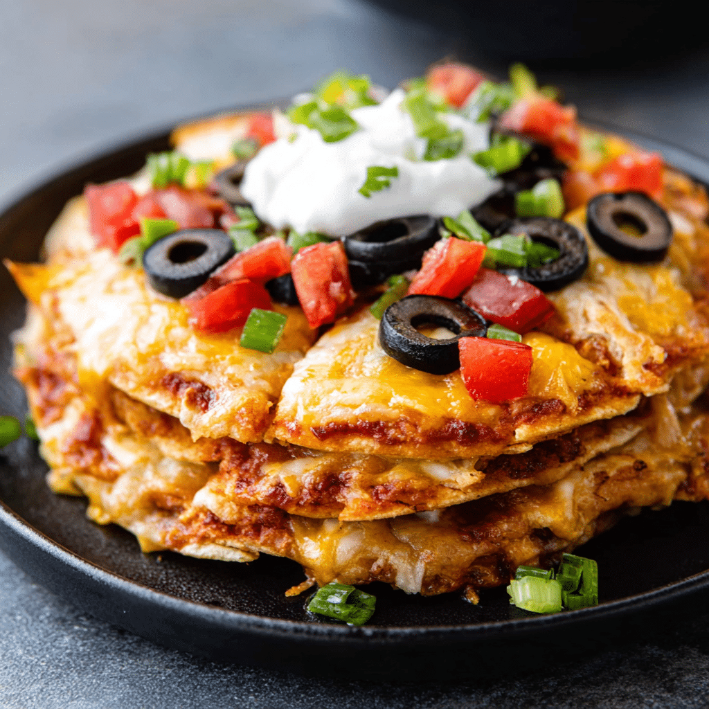 Copycat Taco Bell Mexican Pizza Recipe (Even Better) Recipe - Recipe Image