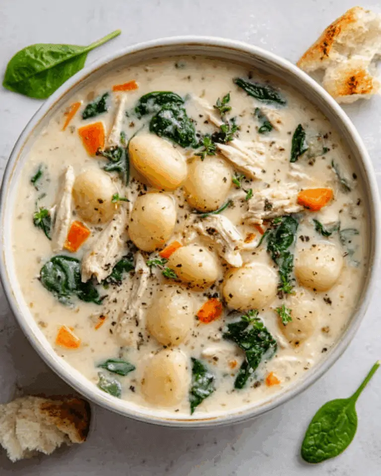 Creamy Chicken Gnocchi Soup Recipe