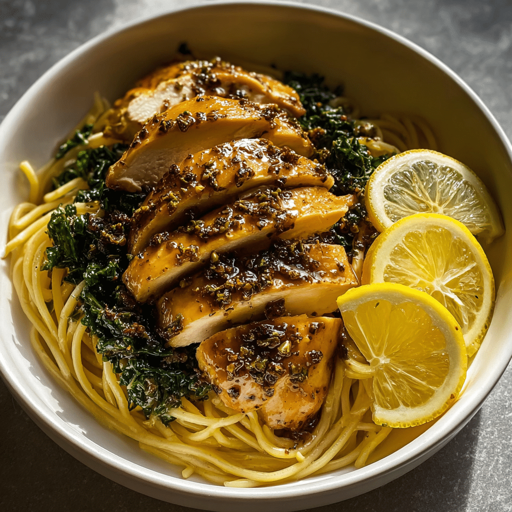 Creamy Lemon Parmesan Chicken Recipe - Recipe Image