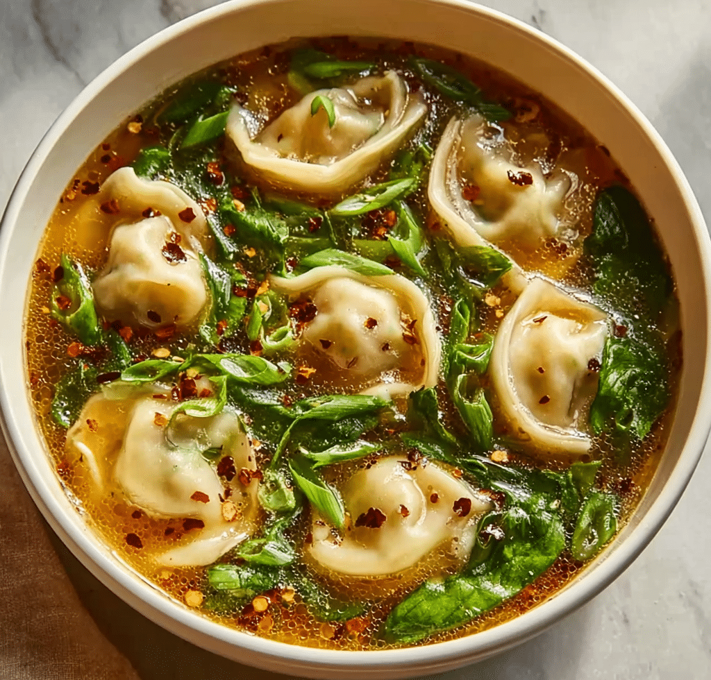 Cozy Potsticker Soup: 20-Minute Asian Comfort 5 Delicious Recipe