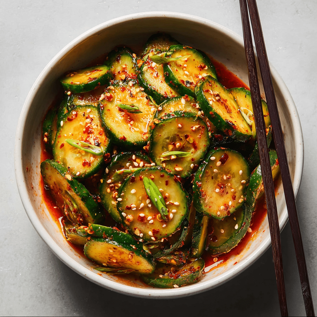 Spicy Cucumber Salad Recipe - Recipe Image
